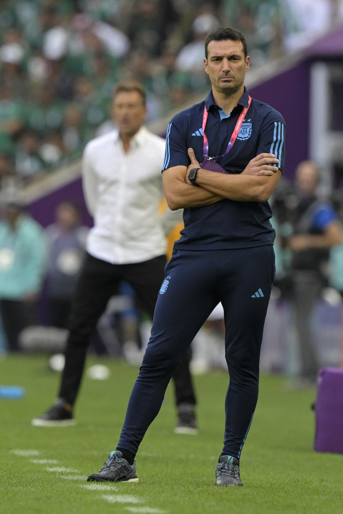 Lionel Scaloni vino a perder su primer partido al mando de Argentina en el Mundial de Qatar.