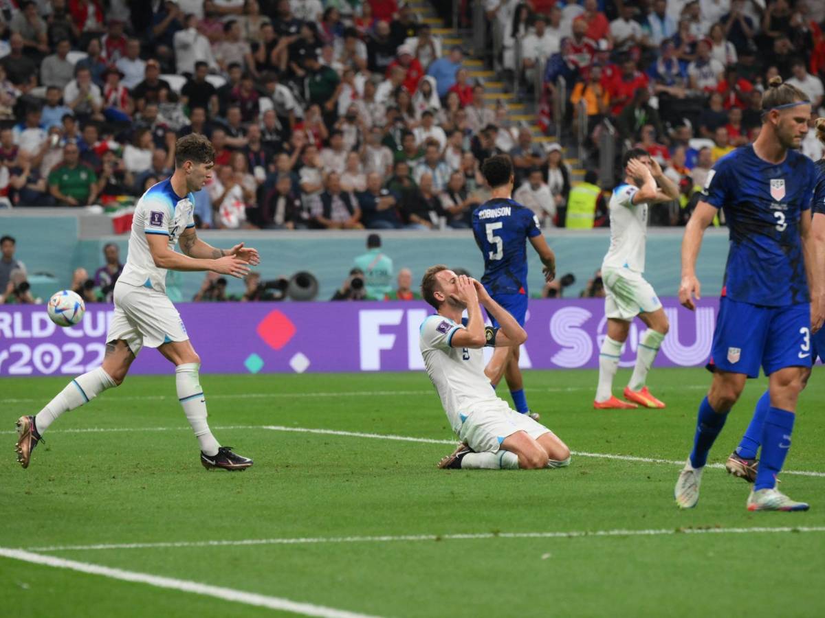 ¡No llegaron los goles! Inglaterra y Estados Unidos entretuvieron, pero no pasaron del empate por el Grupo B del Mundial de Qatar