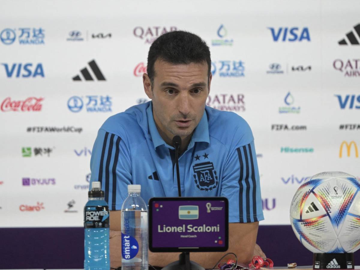 Lionel Scaloni despejó dudas sobre el estado físico de Lionel Messi: “está bien”.