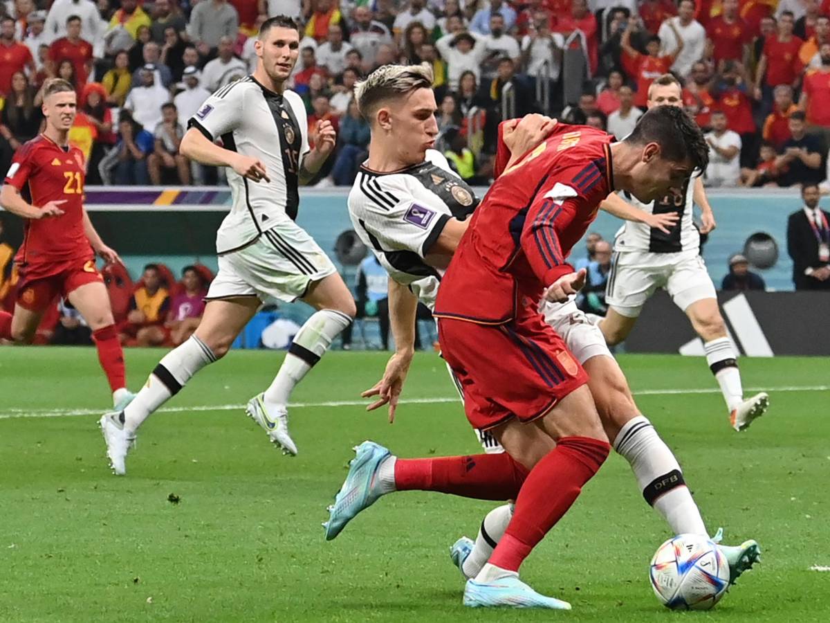 ¡Choque de trenes! España y Alemania regalaron un vibrante empate: se jugarán el pase en la última fecha del Mundial 2022