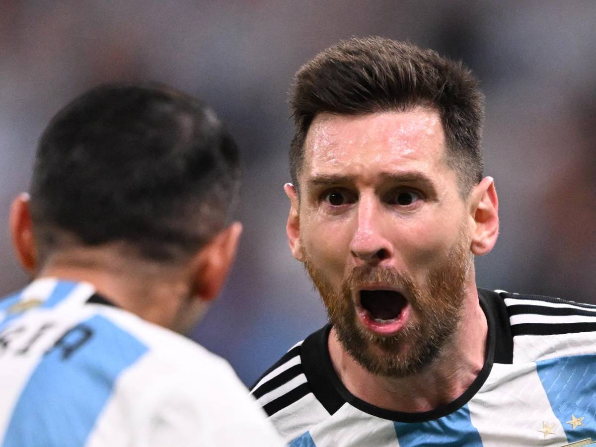 Lionel Messi desató la locura de los argentinos en el 1-0 de su selección ante México.