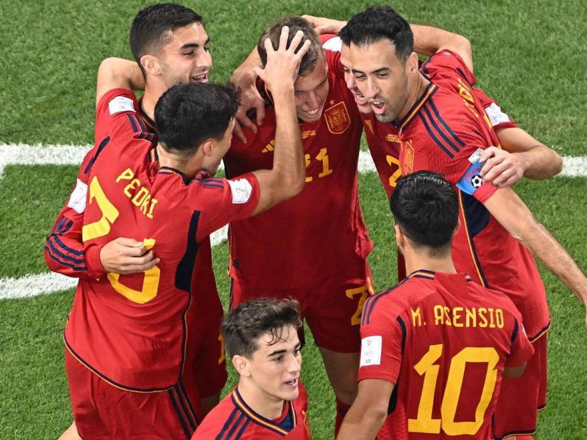 España no tuvo piedad ante España. Lo derrotó 7-0.