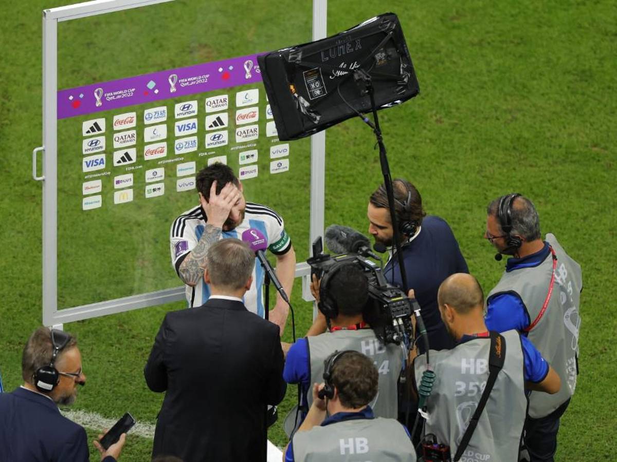 El dolor de los mexicanos y el festejo de Messi por el triunfo de Argentina en el Mundial; así fue captada Antonela Roccuzzo en el estadio