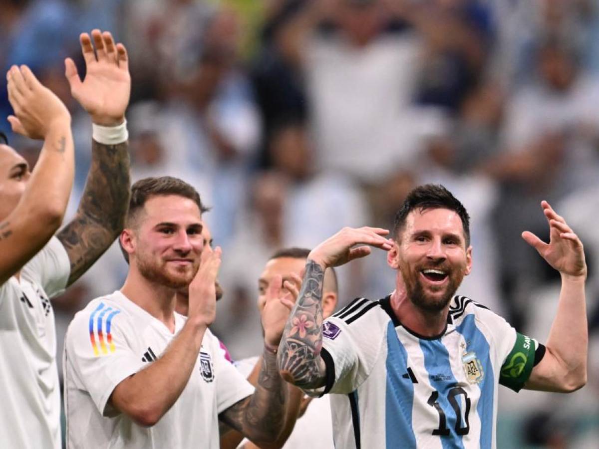 El dolor de los mexicanos y el festejo de Messi por el triunfo de Argentina en el Mundial; así fue captada Antonela Roccuzzo en el estadio