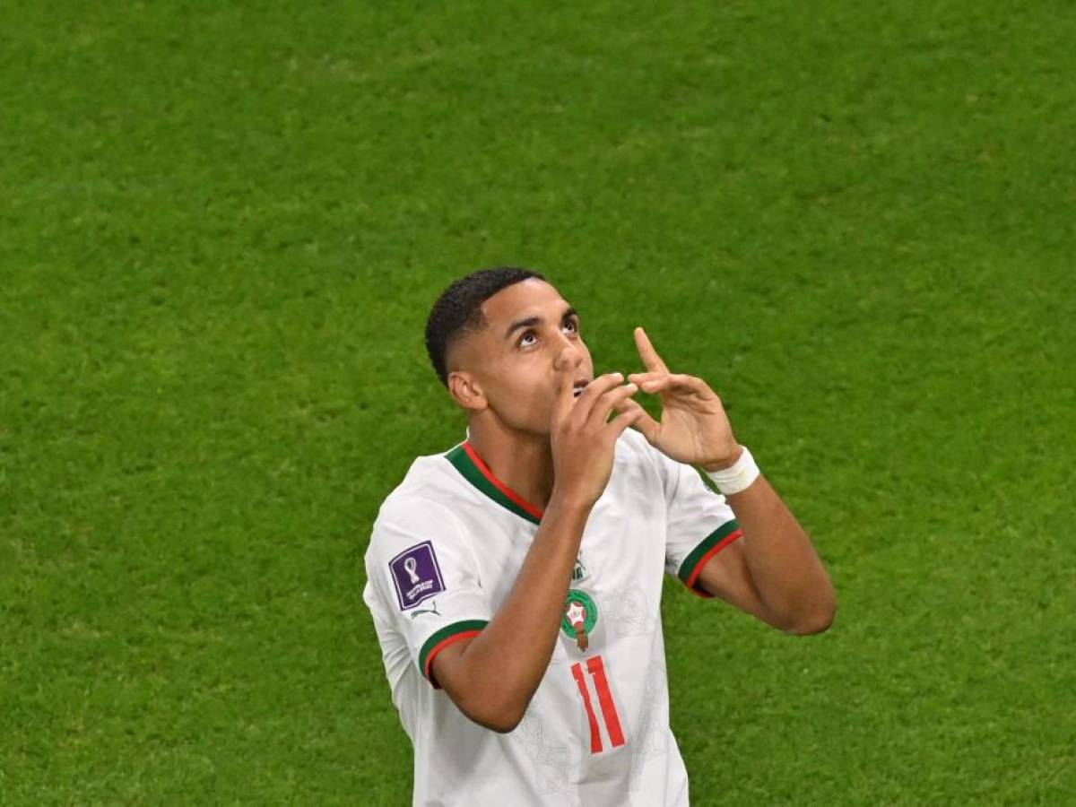 Cantó el himno, pero no jugó el partido; el desconocido Courtois y el beso a Hakimi en la victoria de Marruecos en Qatar 2022