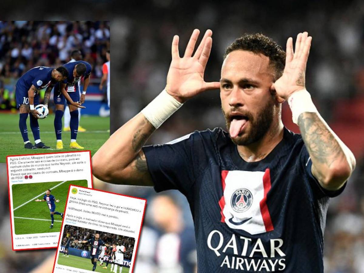 Polémica en París: los ‘likes’ de Neymar que destrozan a Mbappé por ser el primer lanzador de penales en el PSG
