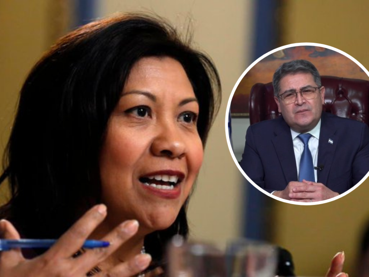 Congresista de EEUU Norma Torres llama a pedir la extradición inmediata del expresidente hondureño Juan Orlando Hernández