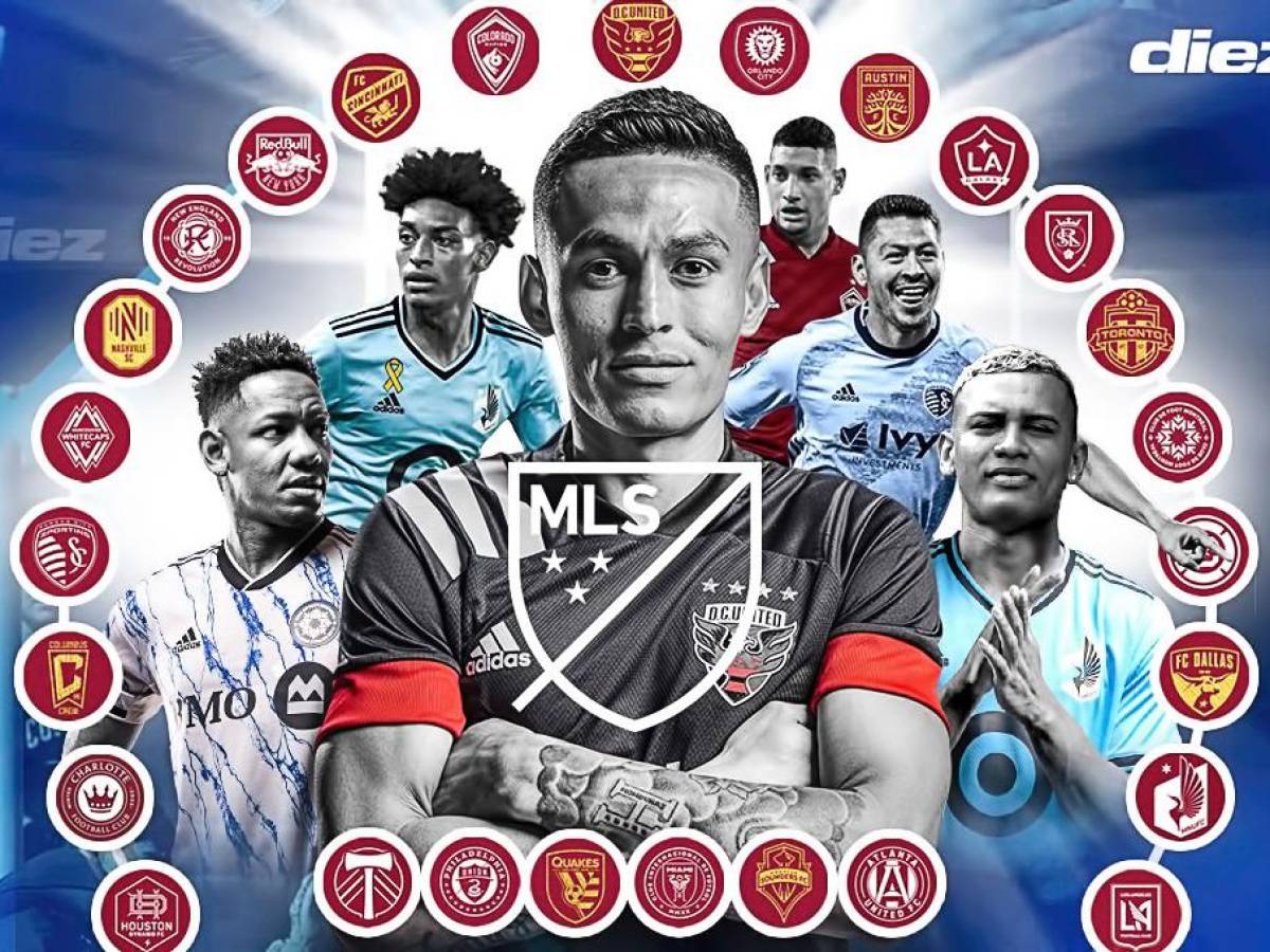 La legión catracha regresa: hora, día y rivales que tendrán los futbolistas hondureños en el arranque de la MLS 2022