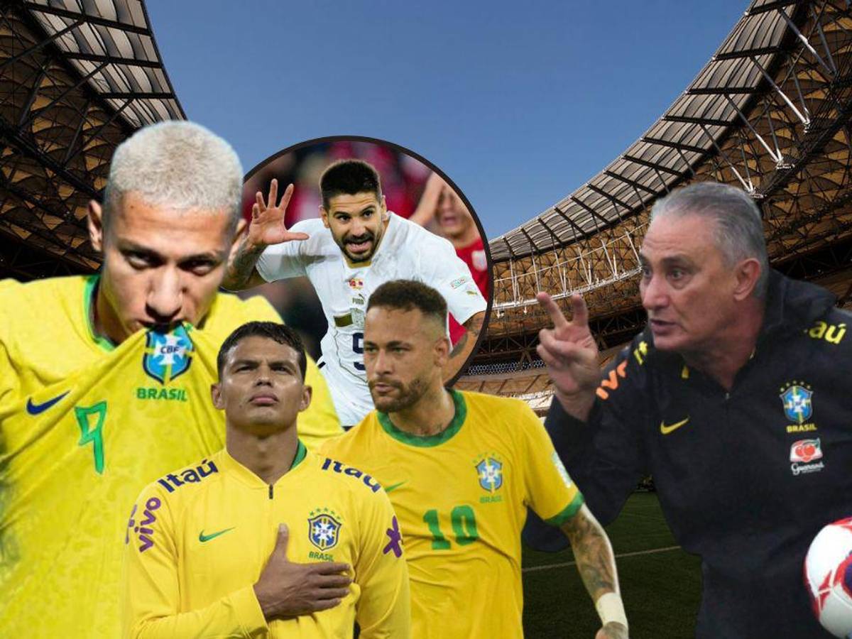 ¿Y Vinicius? Poderosa alineación de Tite: Así será el 11 de Brasil para “destruir” a Serbia en el Mundial de Qatar 2022