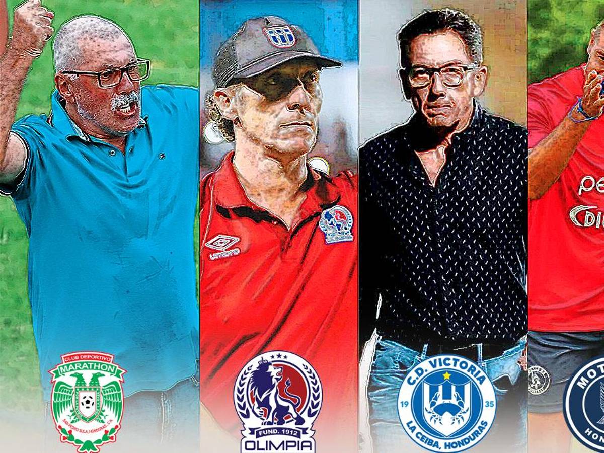 Radiografía de los cuatro técnicos semifinalistas en Honduras: Manolo es el zorro y Troglio el efectivo