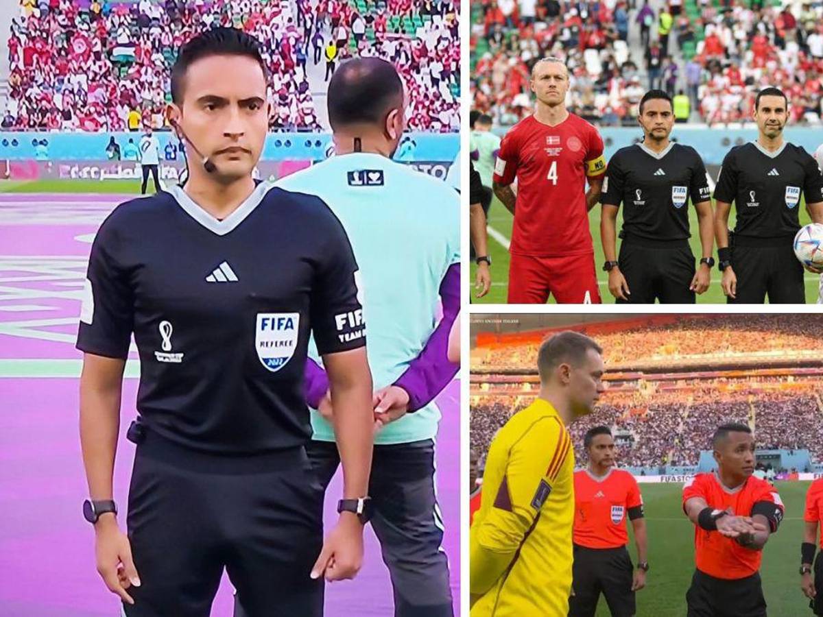 ¡Orgullo Catracho! Said Martínez ha sido designado para dos partidos más en la Copa del Mundo de Qatar 2022