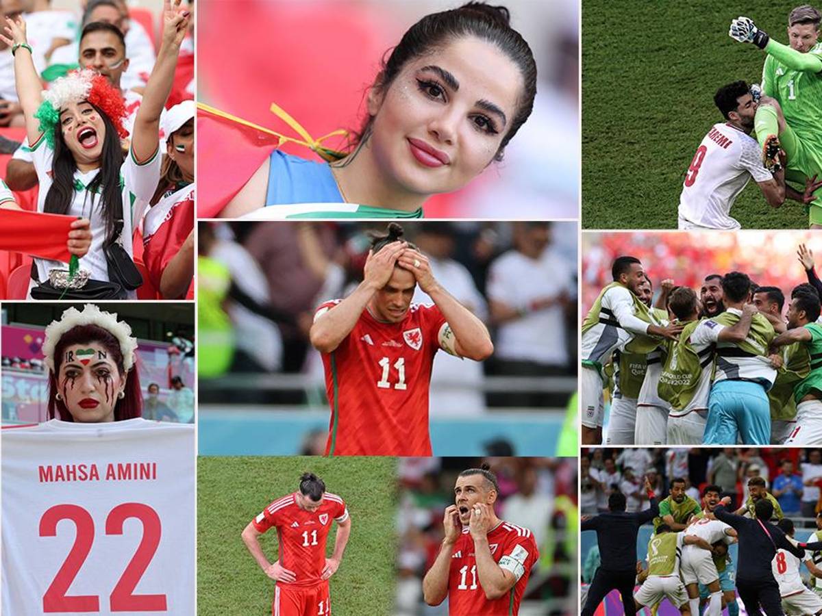 Rodillazo a la cara: así fue la primera expulsión del Mundial, la frustración de Bale y la locura de Irán tras derrotar a Gales