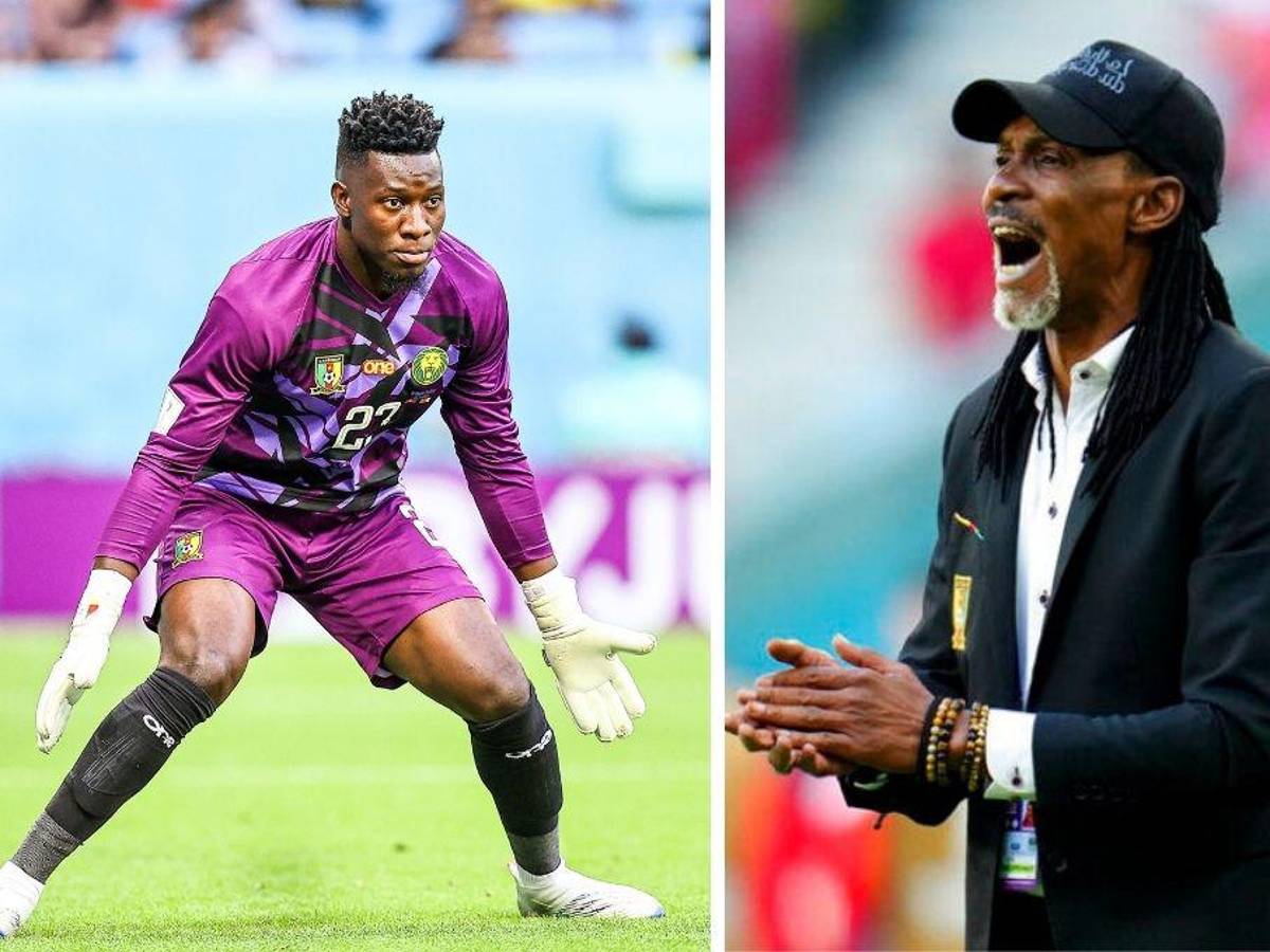 ¡Lo echaron! André Onana, portero de Camerún, queda fuera del Mundial de Qatar por una pelea con su entrenador