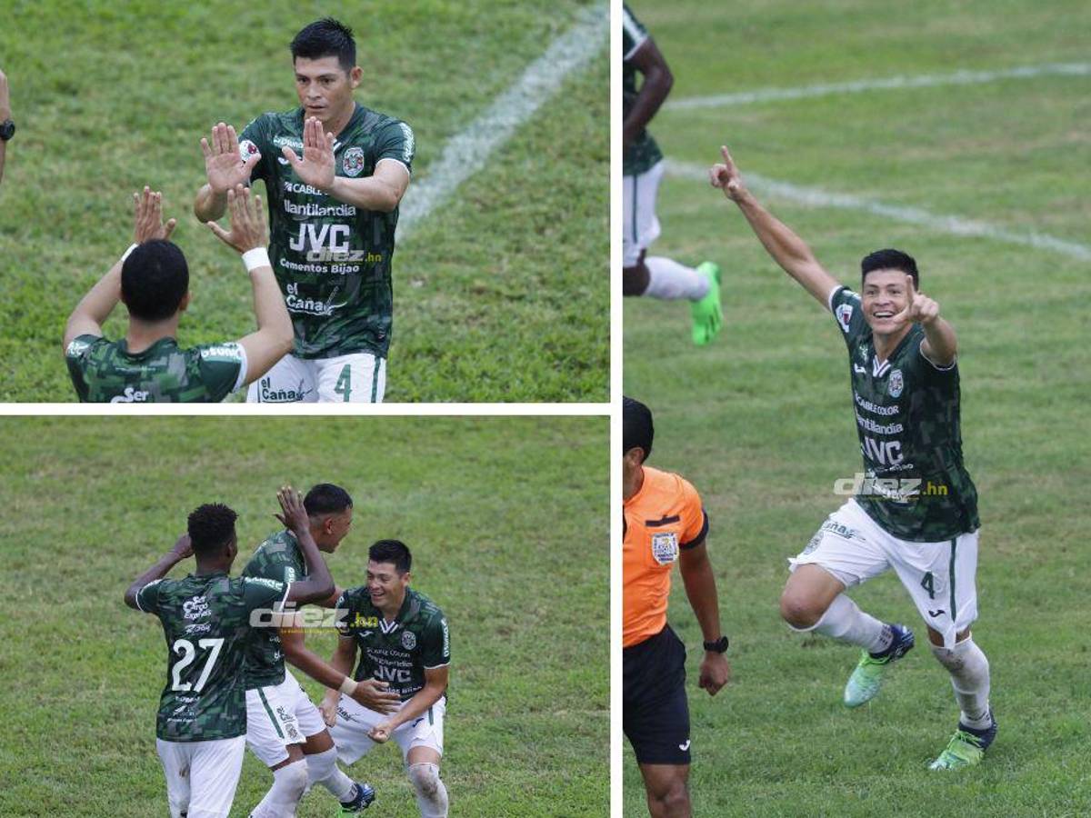 El Chelito Martínez al anotar su primer gol con Marathón: “Agradecido con las personas que me han apoyado y criticado”