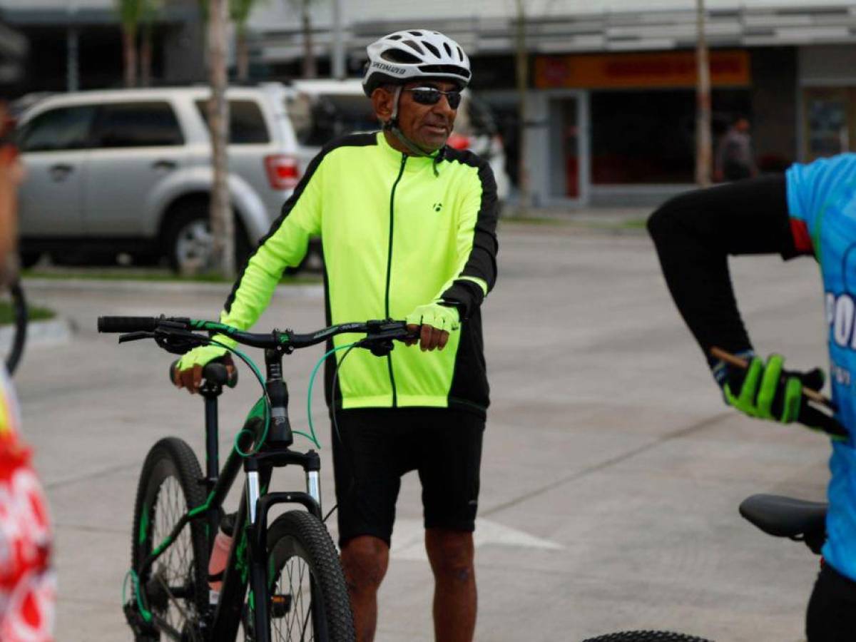 Félix Rivas, un veterano en el ciclismo: “Desde cipote he andado en bicicleta, esta es mi pasión”