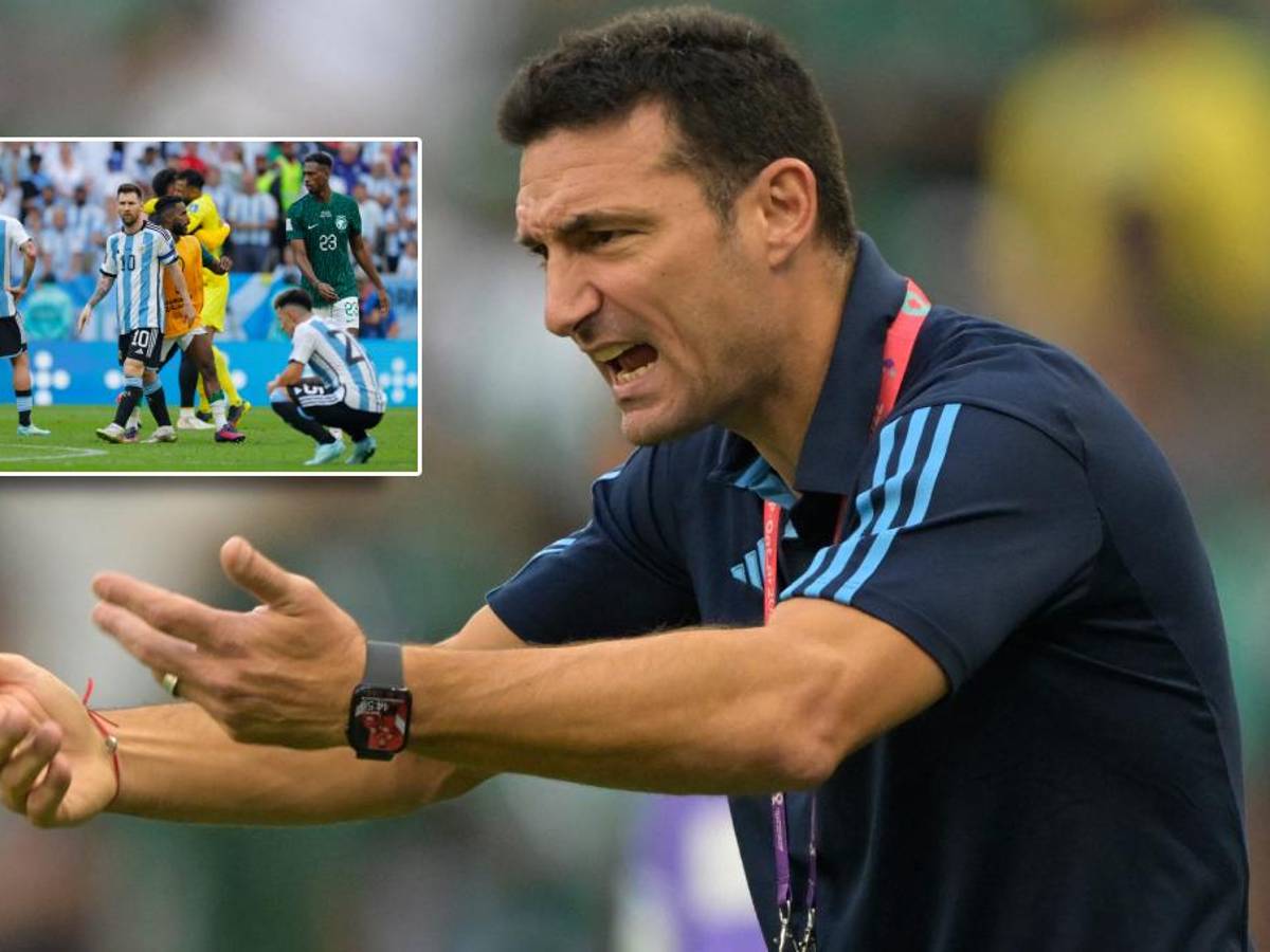 ¡Abatidos! Scaloni revela intimidades del plantel de Argentina tras el batacazo contra Arabia Saudita