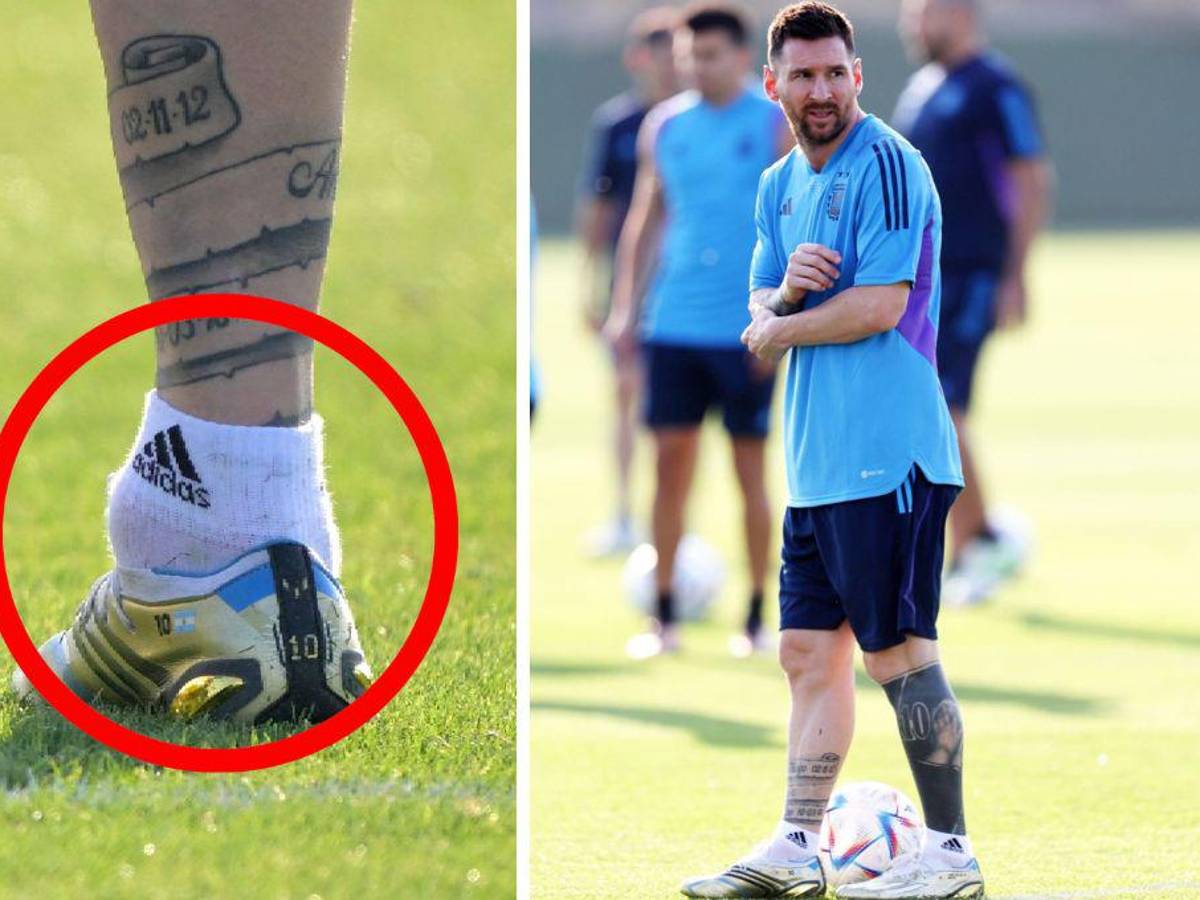 Alarma Messi: Así está el tobillo del argentino a pocas horas del debut ante Arabia Saudita en el Mundial de Qatar 2022