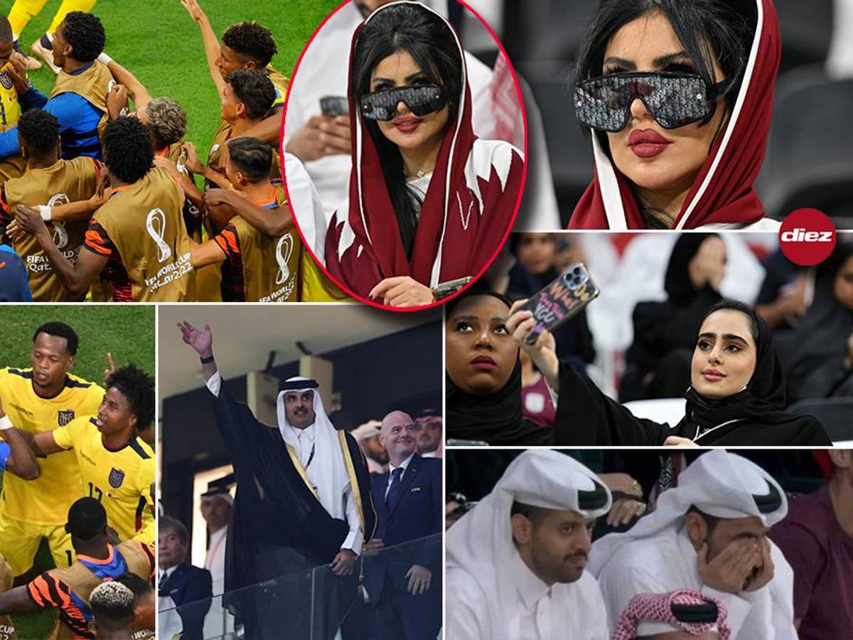 Las preciosas qataríes, el festejo de Ecuador tras arrancar con triunfo el Mundial y el verdadero dueño del PSG estuvo presente