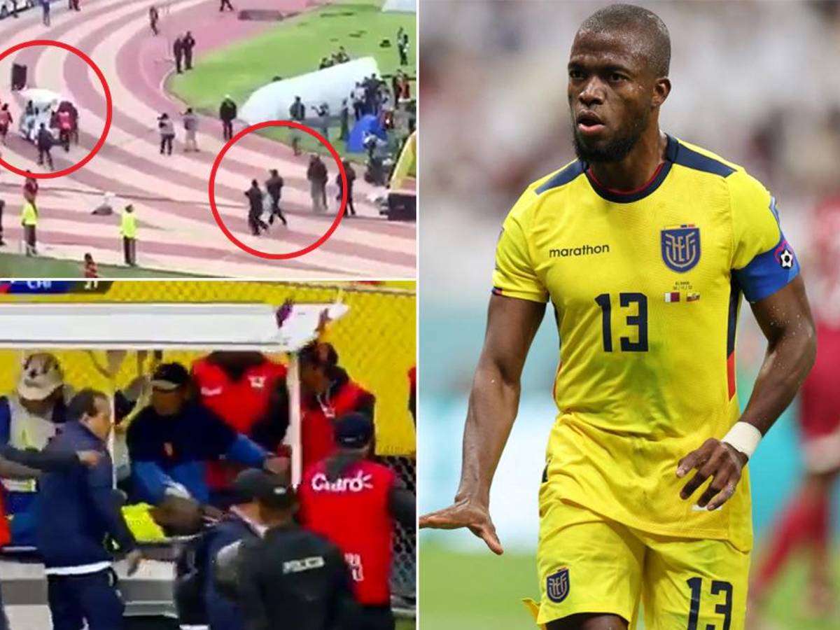 Enner Valencia, la estrella de Ecuador en el Mundial, y el día en que fingió una lesión para escapar de la Policía en pleno partido