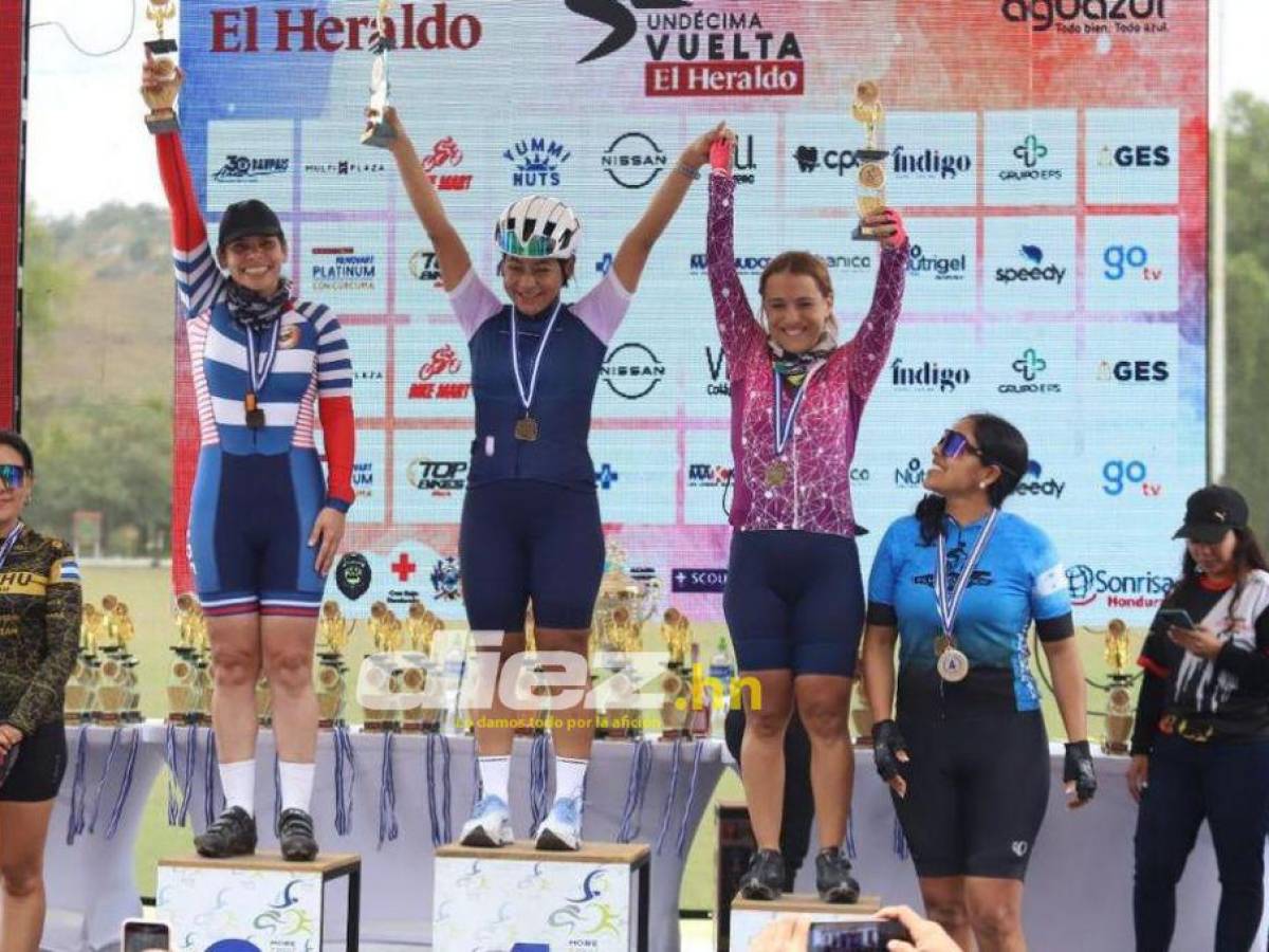 Jenny Enamorado se hizo con el primer lugar de la categoría Máster C de Montaña en la rama femenil de la Vuelta Ciclística de EL HERALDO 2022.