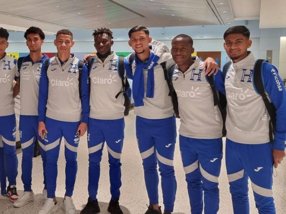 Selección Sub-20 de Honduras se instala en California y recibe visita especial previo a su primer amistoso en Estados Unidos