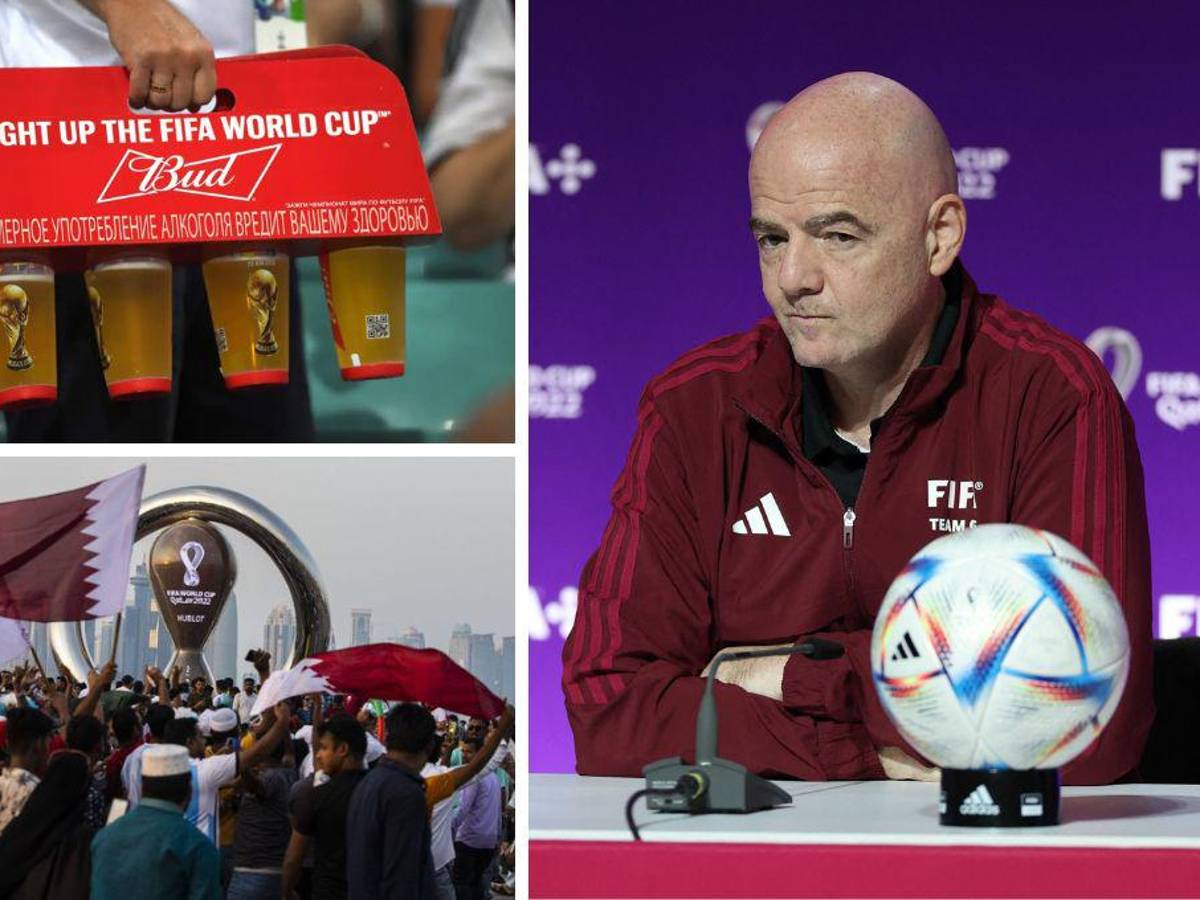 Infantino, presidente de la FIFA, arremete por el Mundial de Qatar 2022: La hipocresía de Europa y tres horas sin cerveza