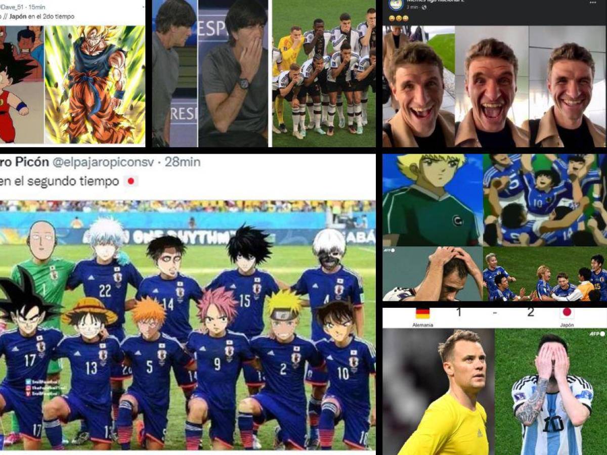 Oliver Atom, Joachim Löw y BTS son protagonistas: los divertidos memes que dejó el triunfo de Japón ante Alemania en Qatar