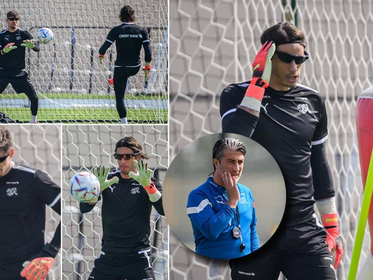 ¿Para qué sirven? La selección que entrenó a sus porteros con peculiares lentes de sol antes de debutar en Qatar 2022