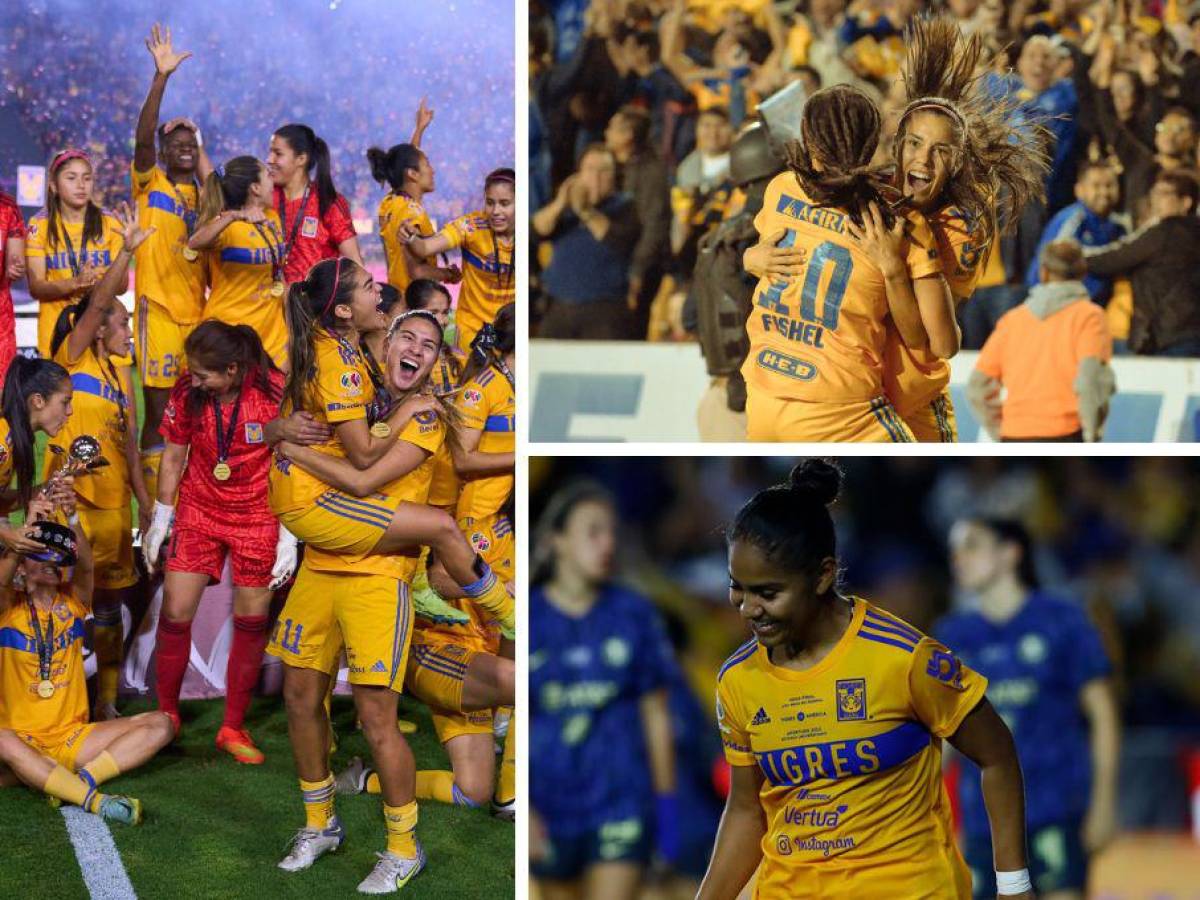 Tigres Femenil se corona campeón de la Liga MX por quinta vez en su historia tras derrotar al América