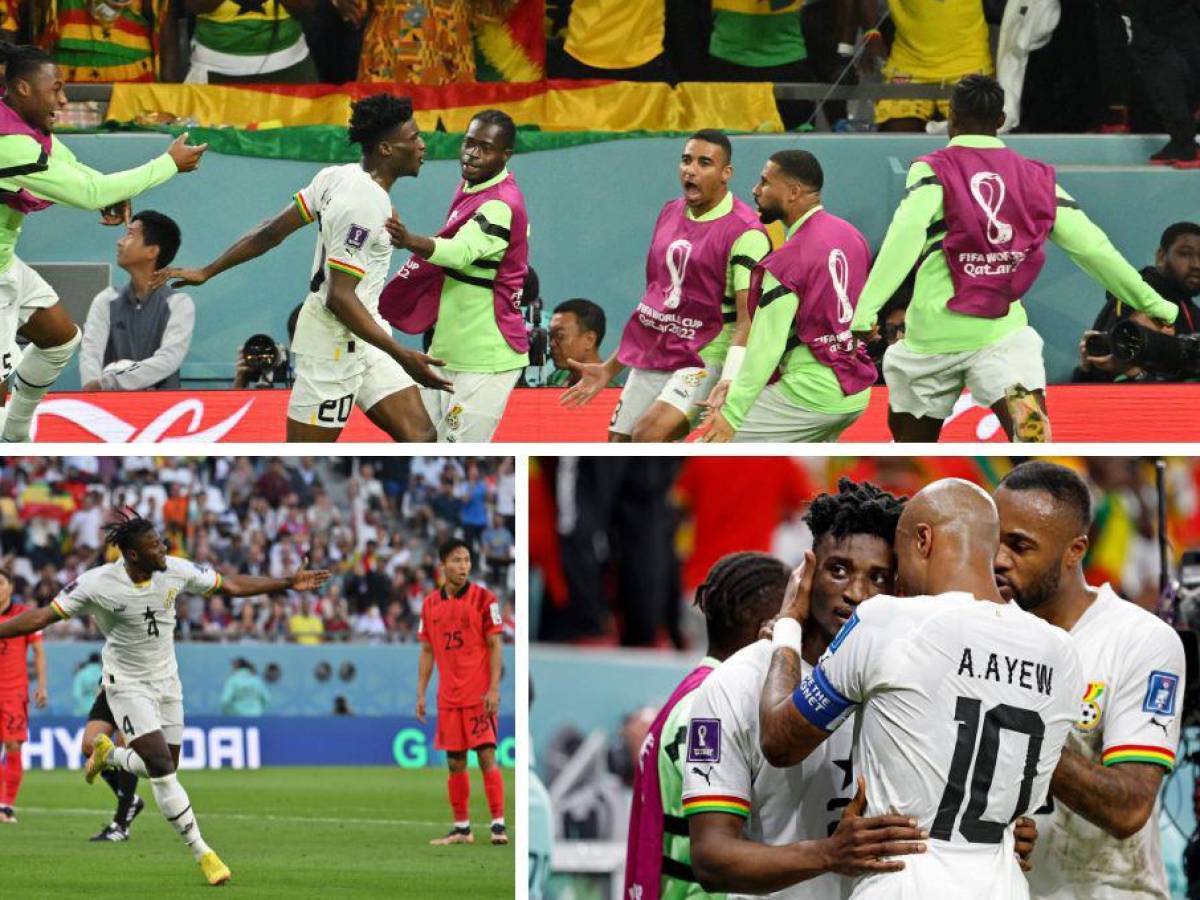 ¡Un final lleno de suspenso! Ghana derrota a Corea del Sur y suma sus tres primeros puntos en el Mundial de Qatar 2022
