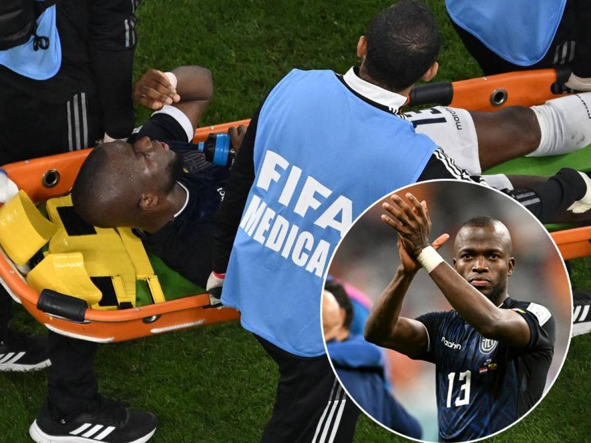 ¿Está recuperado para el partido contra Senegal? La rodilla de Enner Valencia mantiene en vilo a Ecuador