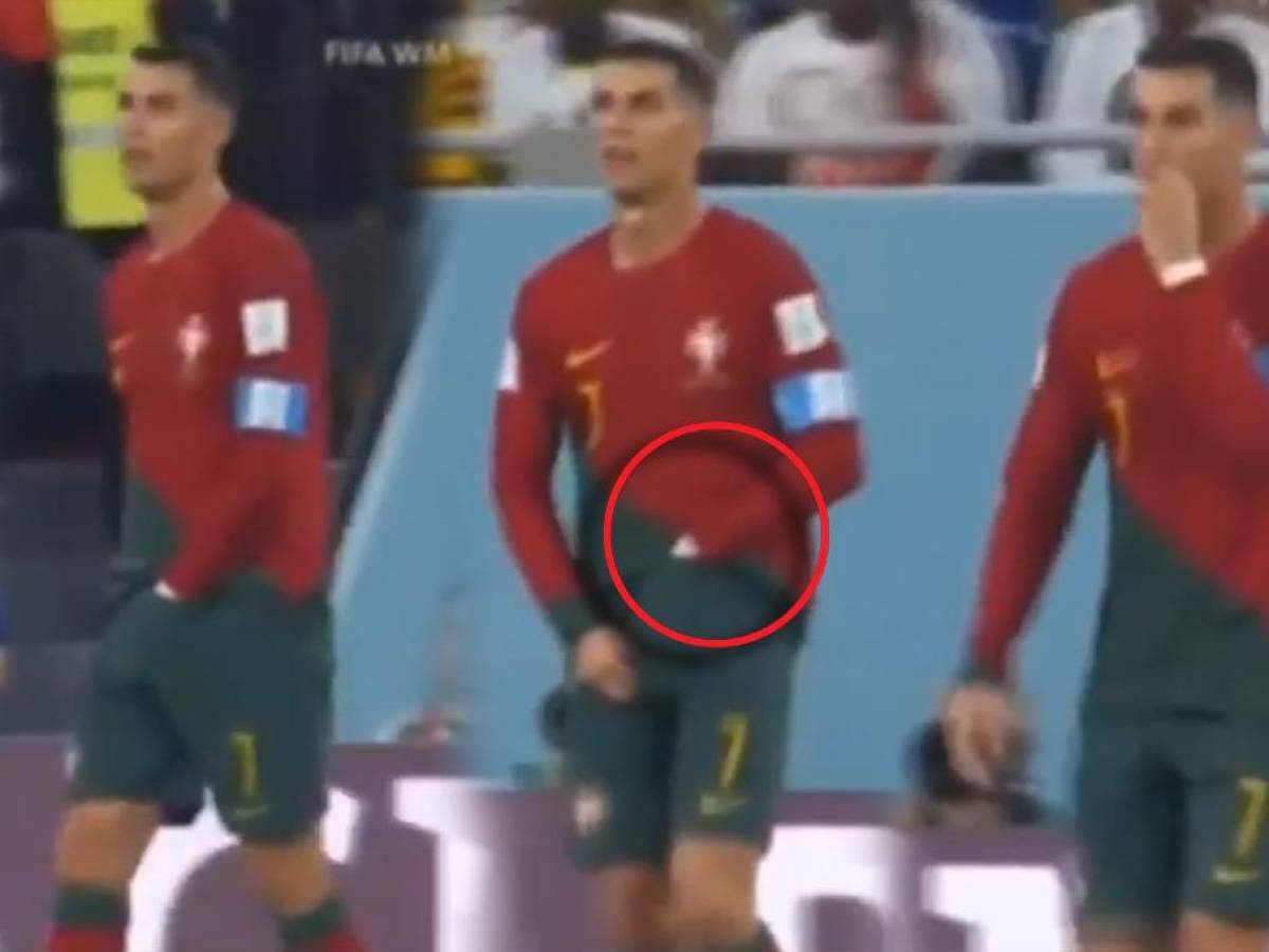 Saca algo de su ropa interior y se lo come: ¿Qué está consumiendo Cristiano  Ronaldo