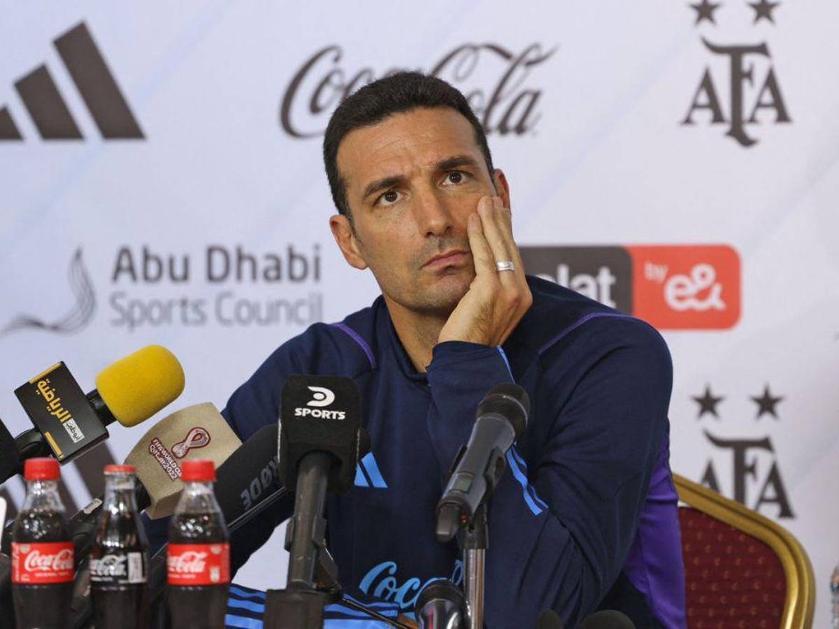 Scaloni revela que no todos los convocados están al 100%: “Existe la posibilidad de que nuestra lista de 26 jugadores cambie”