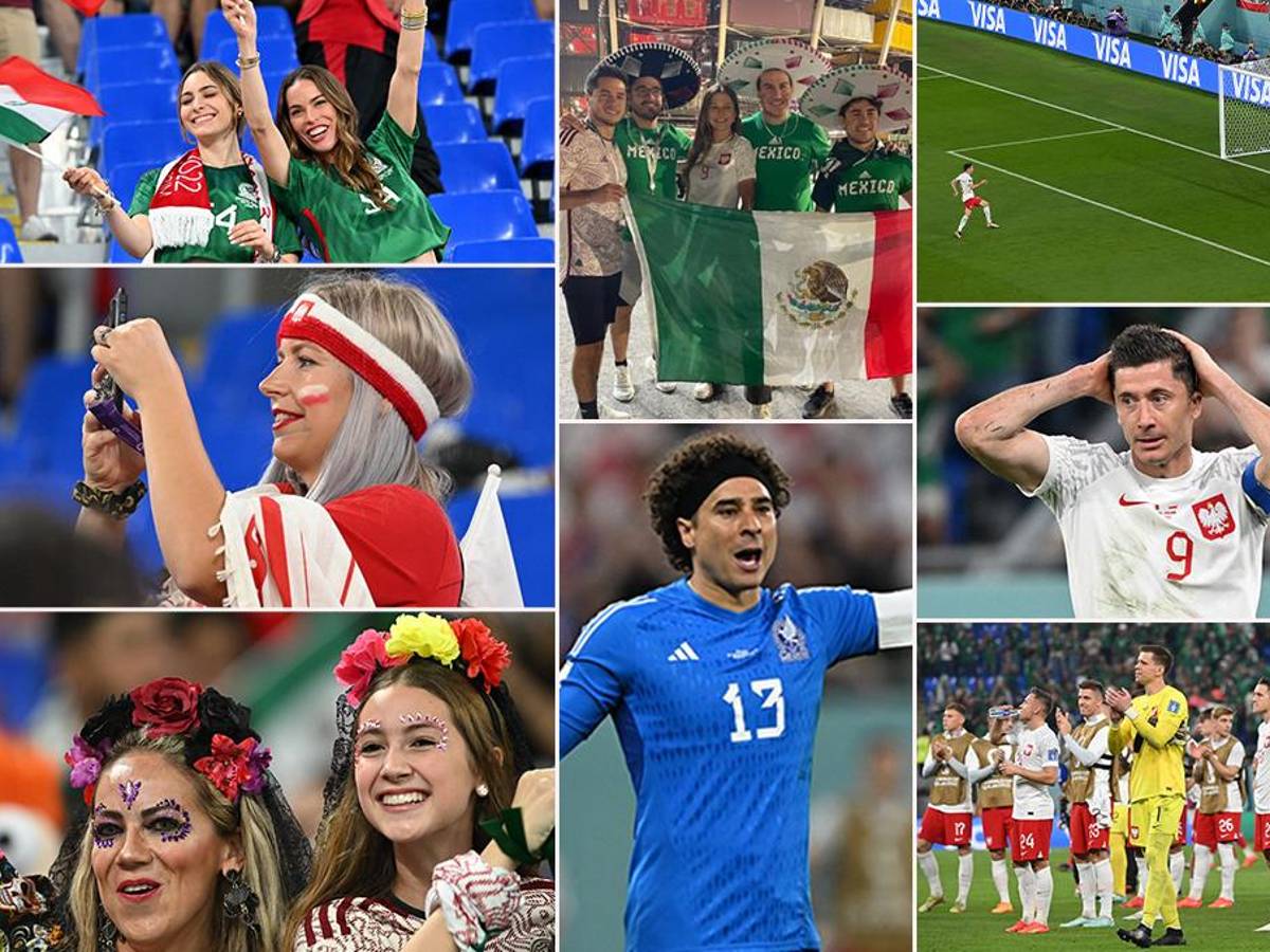 No viste en TV: así fueron captados Memo Ochoa y Lewandowski al final del partido, y su bella esposa enamora a los mexicanos