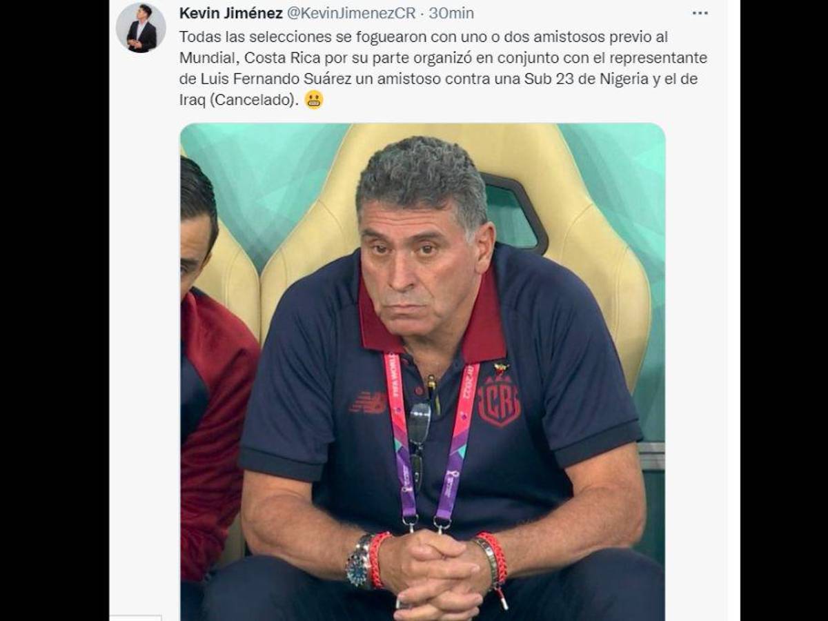 “Parecemos Panamá”, “Dimos pena”: las reacciones de la prensa tica tras la derrota de ante España en Qatar 2022