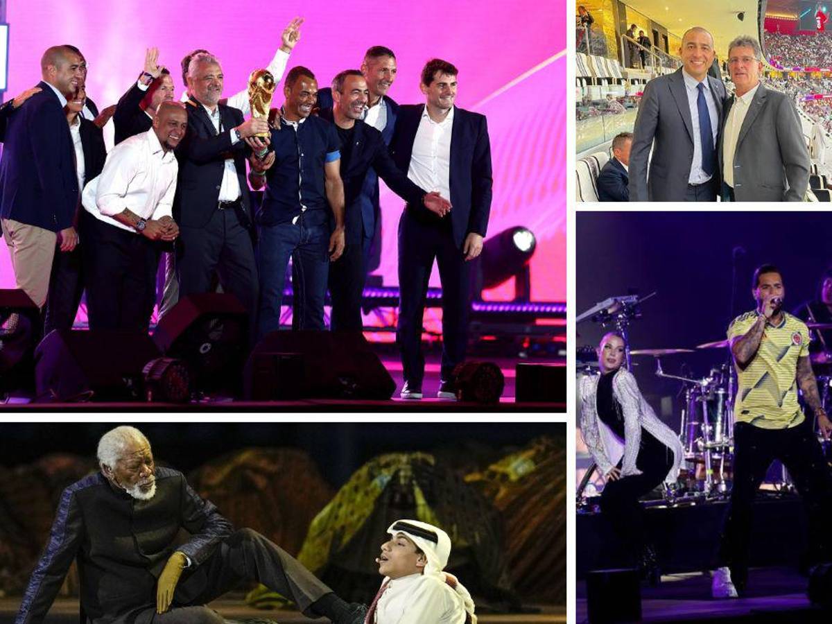 ¡Estrellas del fútbol! Kempes, Casillas y otros campeones del mundo asistieron al Fan Festival y al partido Qatar-Ecuador