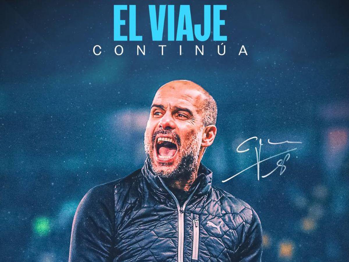 OFICIAL: Pep Guardiola renueva con el Manchester City hasta 2025 y tendrá un considerable aumento de salario