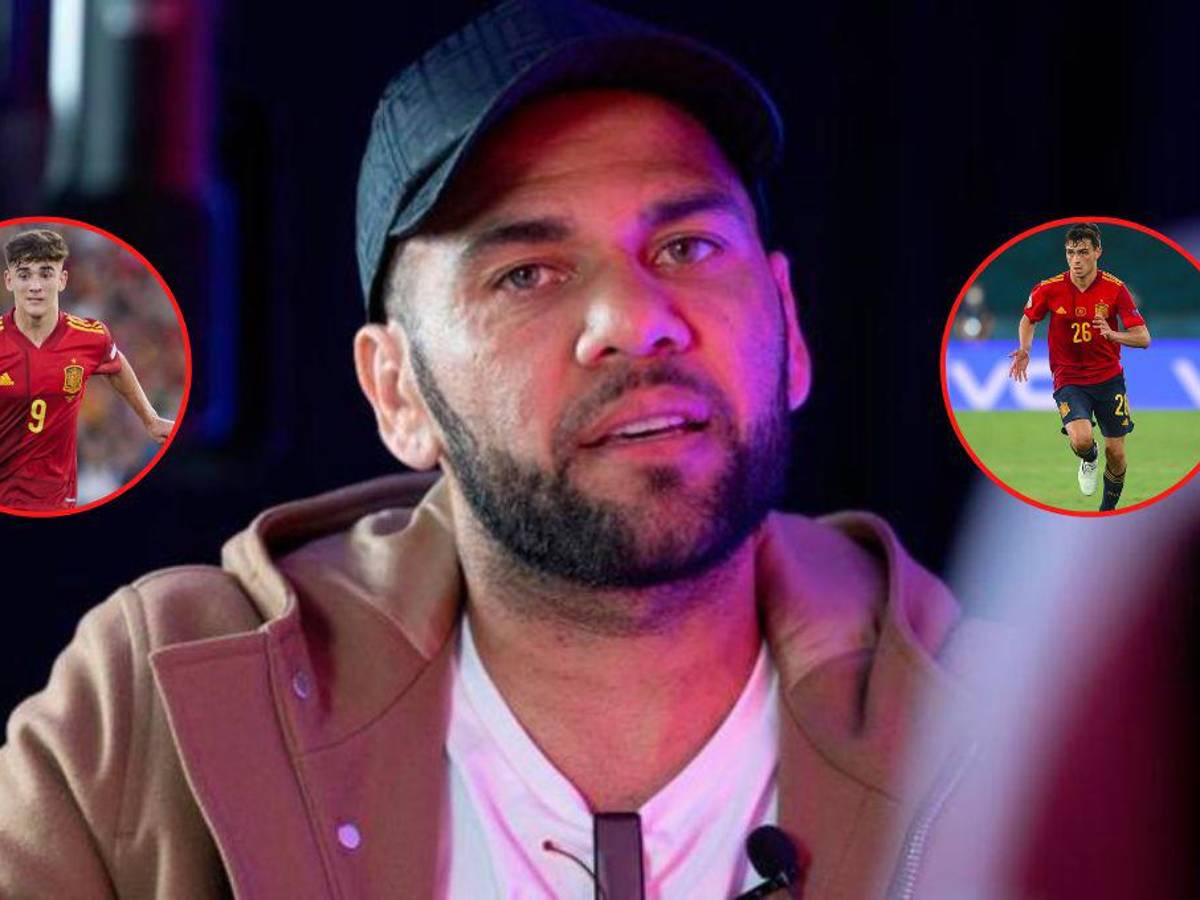 Daniel Alves no se olvida de sus ex compañeros españoles: ¿Qué dice sobre Pedri y Gavi?