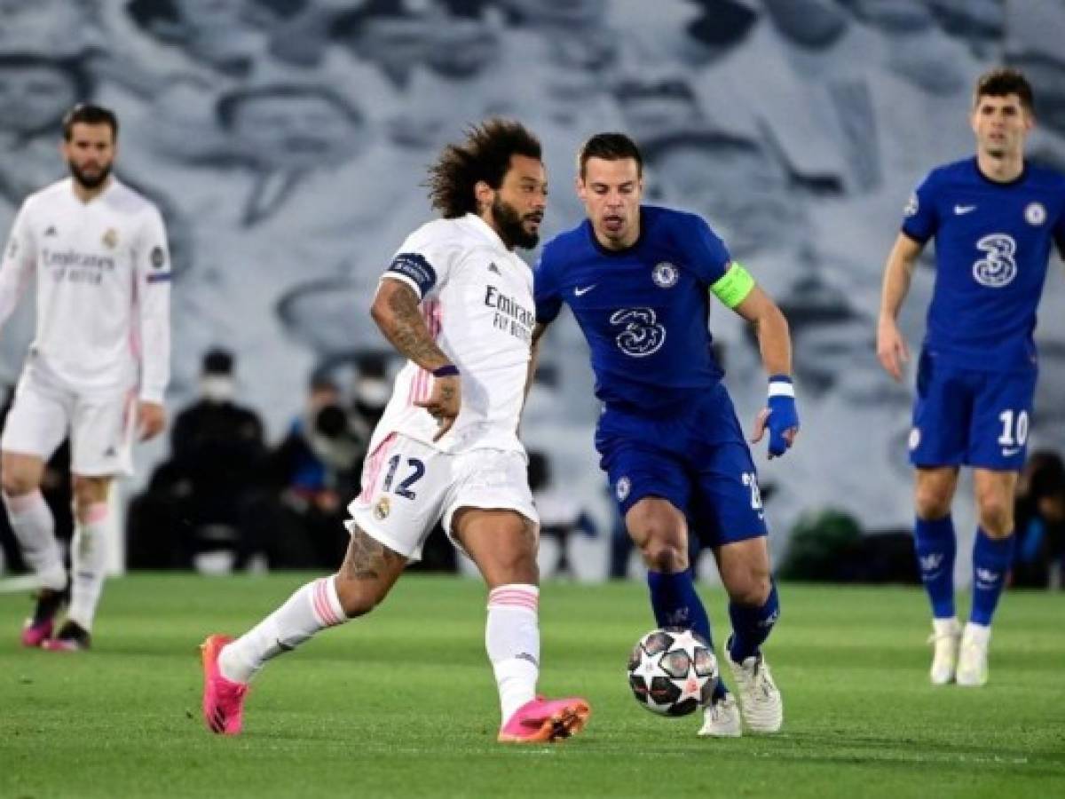 Marcelo tras el 1-1 ante el Chelsea en casa: 'El partido de vuelta será diferente'