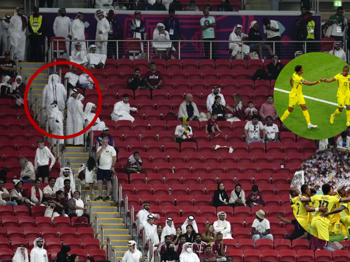 Revelan el abrumador dato de los hinchas de Qatar que abandonaron el estadio en el duelo inaugural