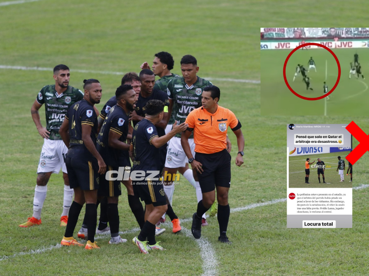 Mario Martínez arremete con todo contra el arbitraje y lo compara con el Mundial de Qatar 2022
