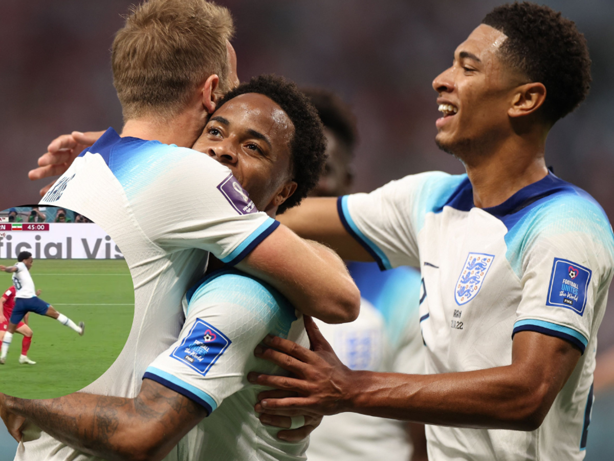 ¡Ya es paliza! Raheem Sterling define a placer y anota el tercero de Inglaterra sobre Irán