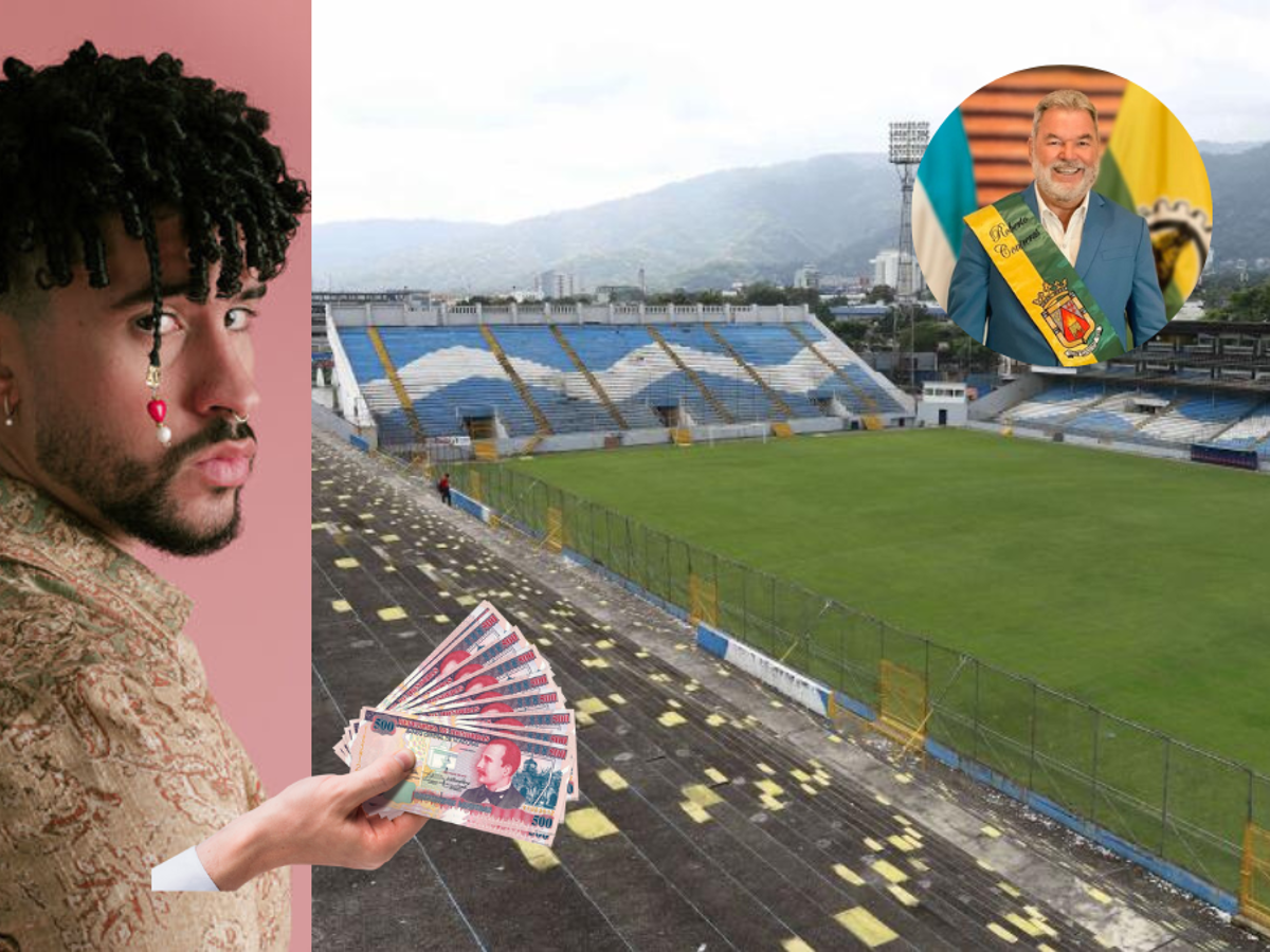 Alcalde de SPS adelanta fecha de cierre del Estadio Morazán y revela cifra millonaria que dejará el concierto de Bad Bunny