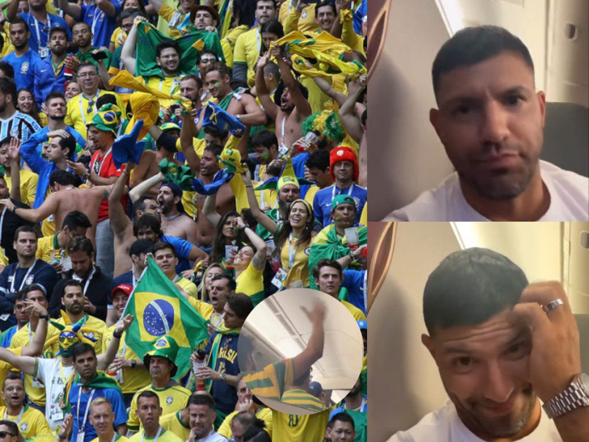 Irónico: Kun Agüero se lleva la sorpresa de su vida tras subirse a un avión con destino a Qatar