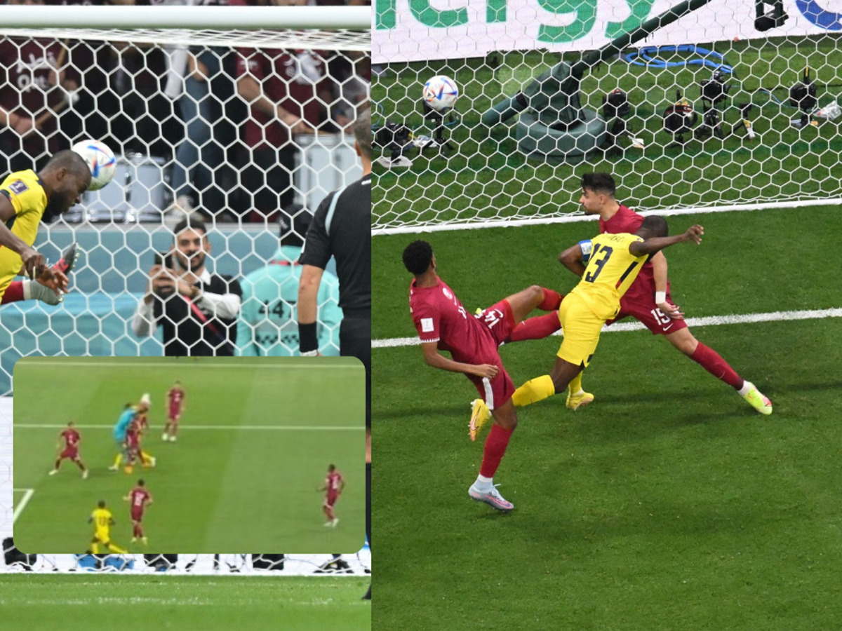 Primera polémica del mundial: El VAR anula gol de Ecuador tras un “extraño” fuera de juego