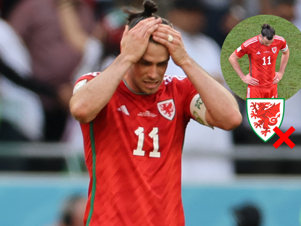 ¿Adiós al mundial? Gareth Bale reacciona tras la dura derrota de Gales ante Irán