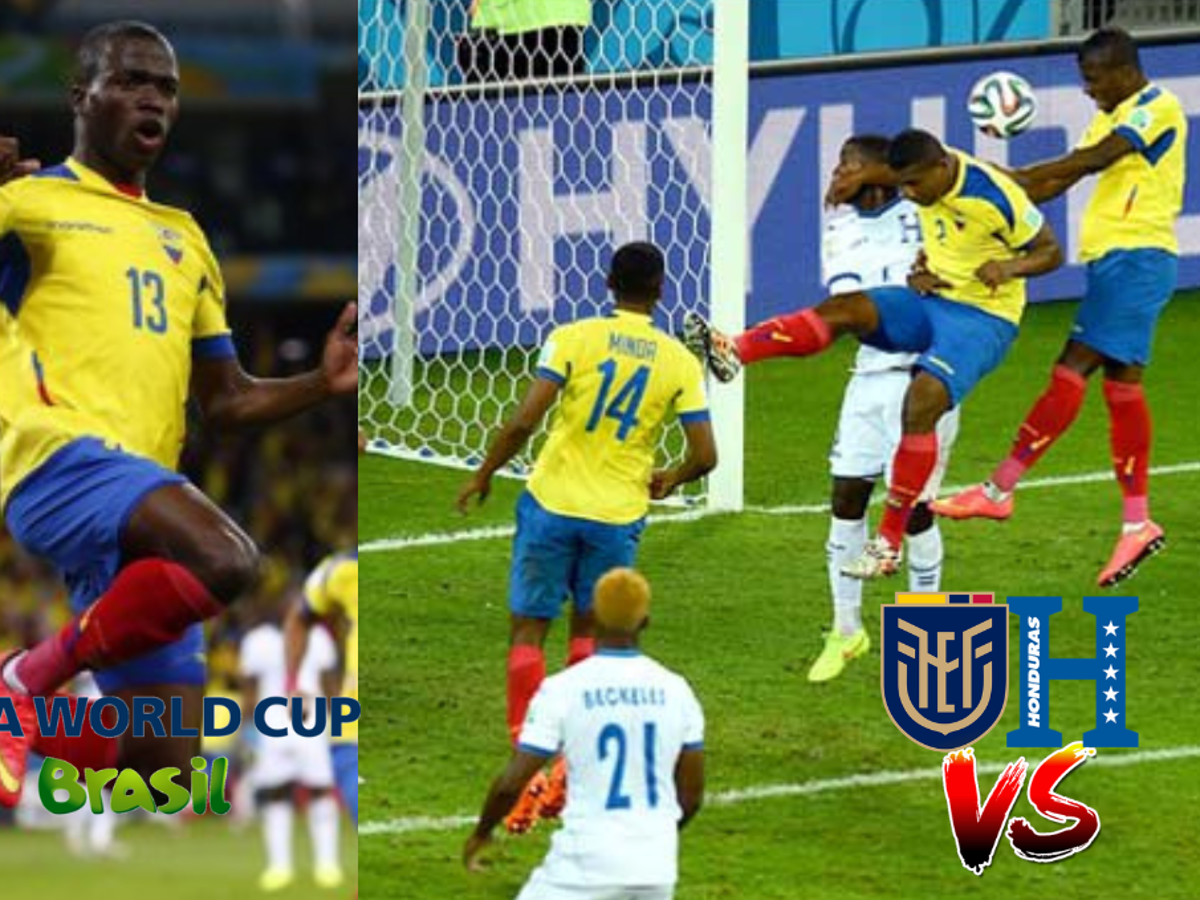 El día en que Enner Valencia le anotó un doloroso doblete a Honduras en el Mundial de Brasil 2014