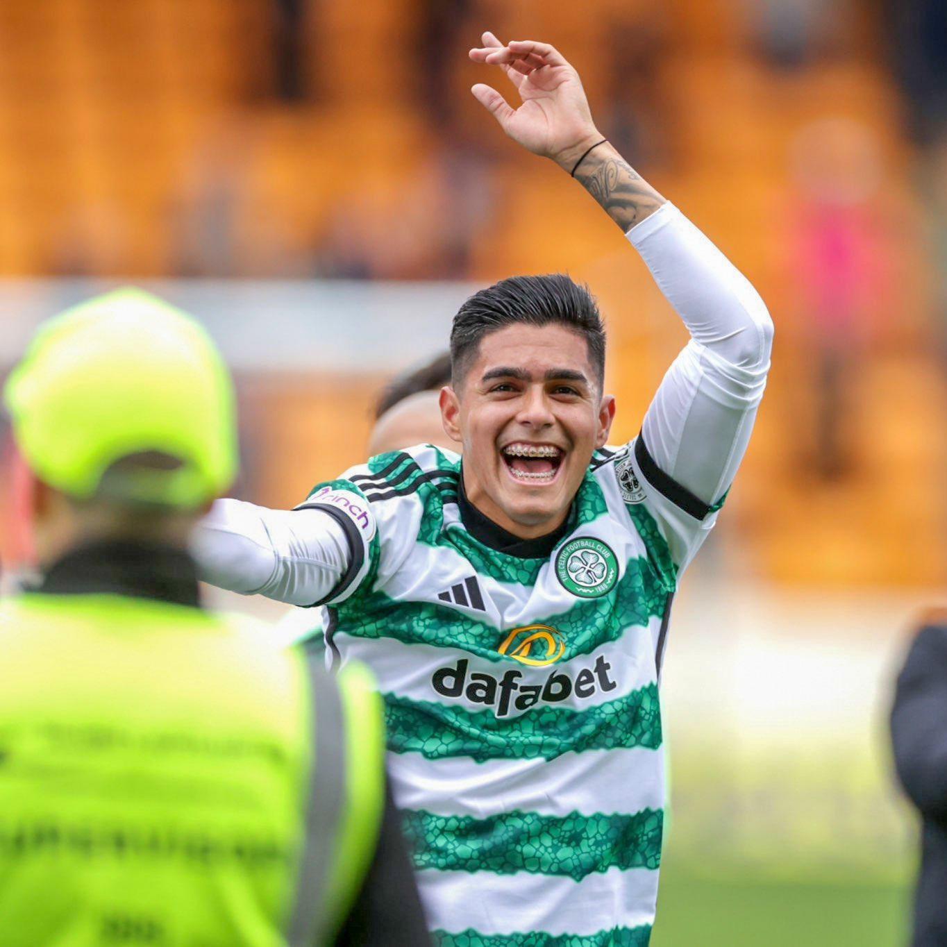Luis Palma ganó dos títulos en su primera temporada con el Celtic.