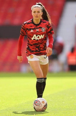 Así es Tara Bourne, la preciosa defensora del Manchester United que enamora en Inglaterra