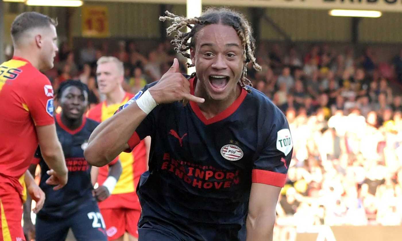 Xavi Simons se ha convertido en figura del PSV en nueve jornadas disputadas en la Eredivise.